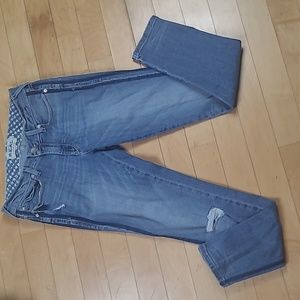 Ariat Denim Holly Skinny Jeans Distressed Size 30R